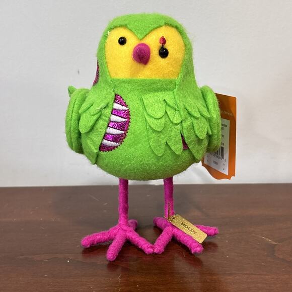 Hyde And Eek x Target Featherly Friends MOLDY Zombie Fabric Bird NEW 2025 - Picture 6 of 8